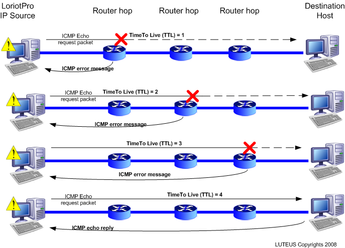 netmap trace route